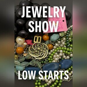 Get Your Sparkle On!  LIVE Jewelry Show! $10 MINIMUM